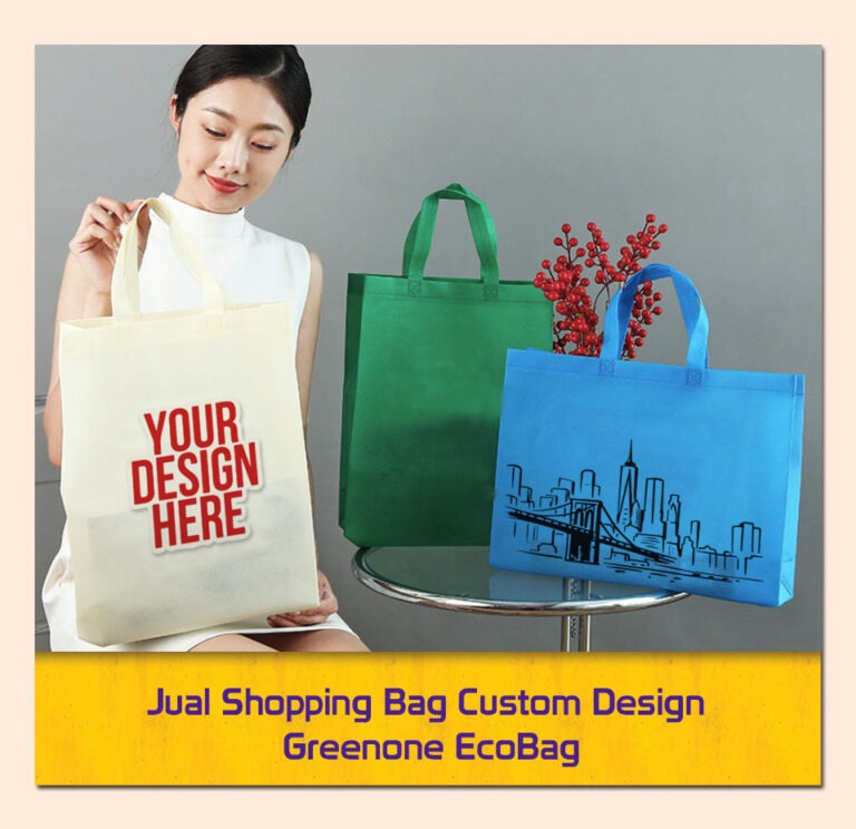 Jual Shopping Bag Custom Design Greenone EcoBag