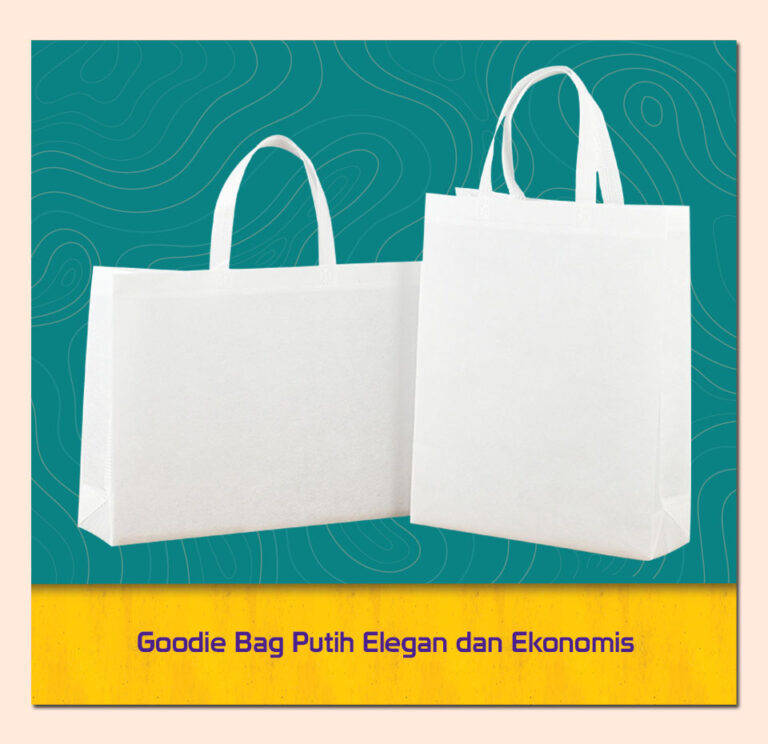 Goodie Bag Putih Elegan dan Ekonomis