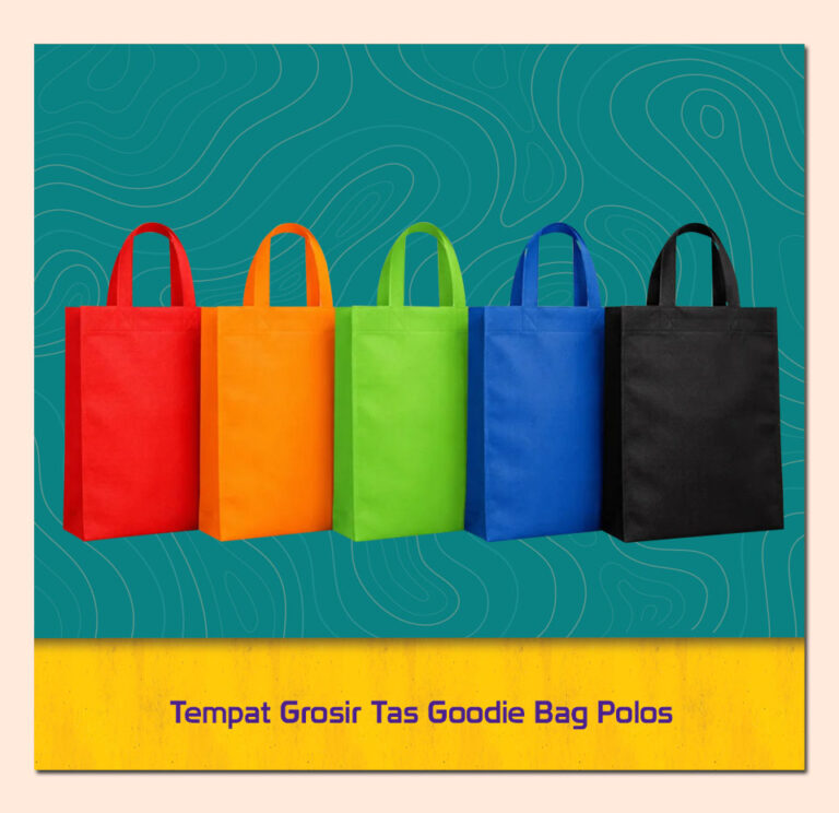 Tempat Grosir Tas Goodie Bag Polos
