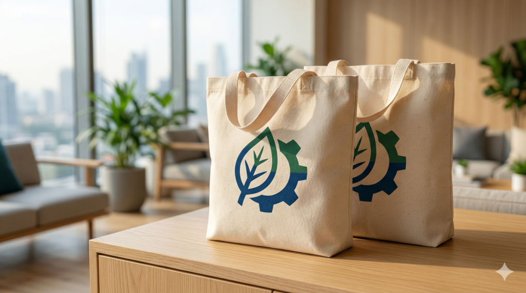 goodie bag cetak logo cepat