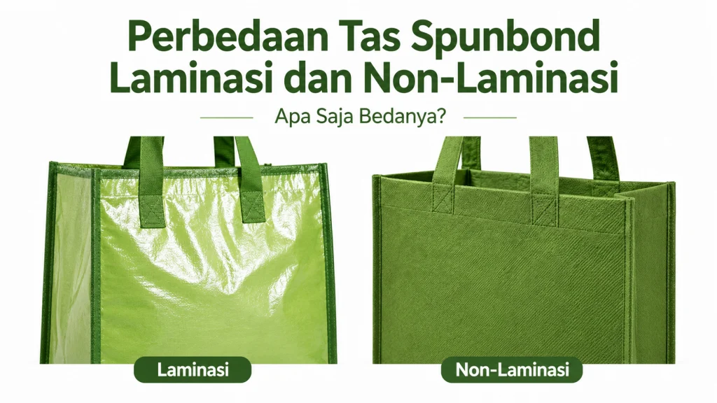 Tas Spunbond Laminasi atau Non Laminasi, Apa Perbedaannya?