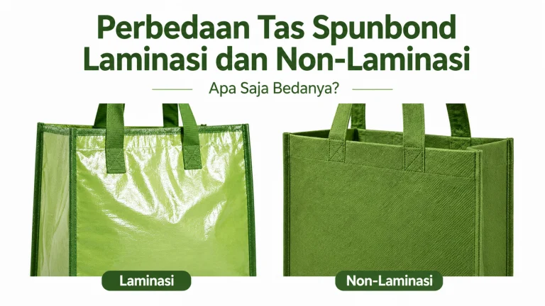 Tas Spunbond Laminasi atau Non Laminasi, Apa Perbedaannya?