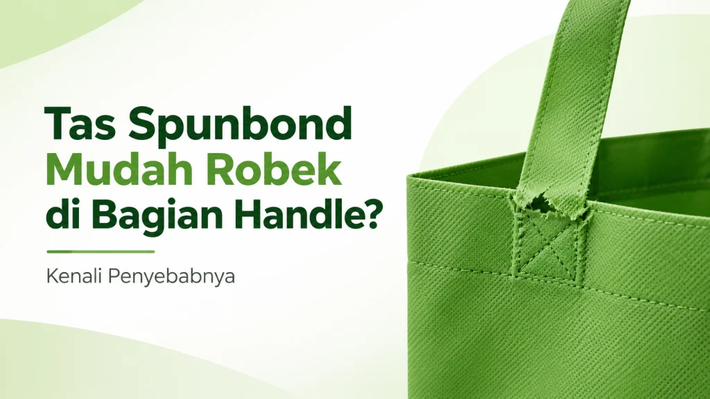Tas Spunbond Mudah Robek di Bagian Handle
